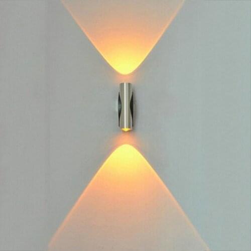 Double-headed Led Wall Lamp Home Sconce Bar Porch Wall Decor Ceiling Light Yellow Sconce Luces Decoracion Bar Ktv Wall Light