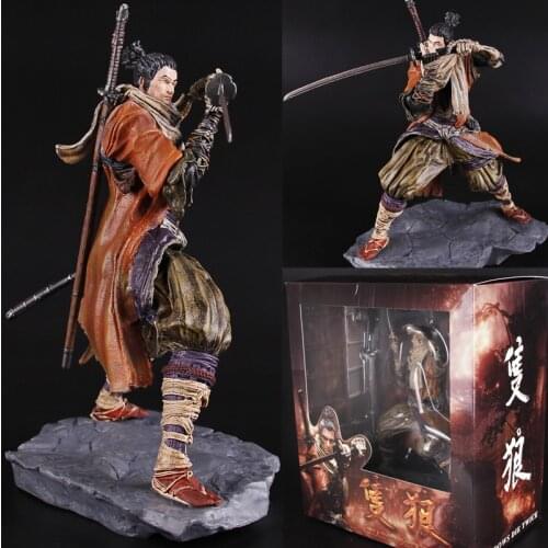 SEKIRO Figure Shadows Die Twice Anime Game Figurine PVC Action Figures Toy SEKIRO Sword Shadows Die Twice Collection Model