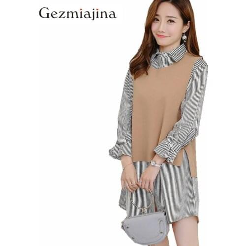 Gezmiajina Long Sleeve Maternity Shirts
