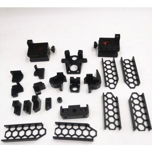 Funssor 1set Voron 0 V0 3D printer DIY aluminum alloy metal function pritned parts kit CNC milled mechanical parts skirt