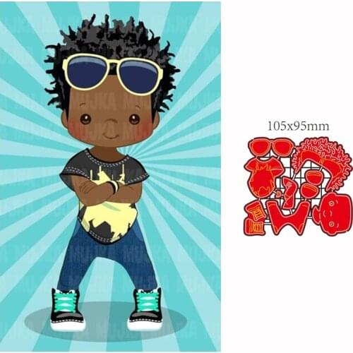 Metal Cutting Die boy DIY Scrapbooking Paper Cards Decorative Craft Embossing cut