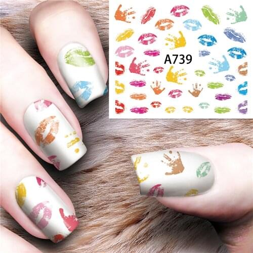 MiWARIF Nail Art Stickers