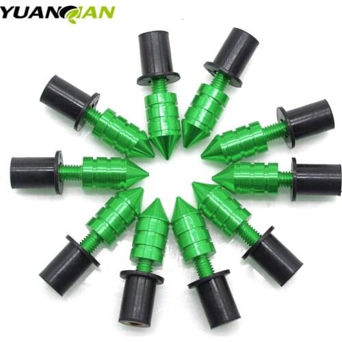 Motorcycle Windscreen Spike M5 Bolts Well Nuts For KAWASAKI NINJA ER6N ER 6N ER-6N 2009 2010 2011 2012 2013 2014 2015 2016