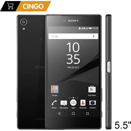 Original Unlocked Sony Xperia Z5 Premium E6883 3GB RAM 32GB ROM Dual SIM 5.5" Octa Core IPS 23MP GSM Android LTE Mobile Phone