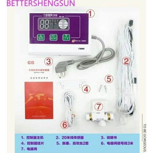 Solar original factory controller controller WS-106 water temperature and water level digital display