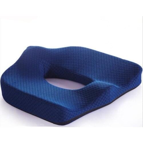 Orthopedic Coccyx Memory Foam Pillow Office Chair Car Seat Seat Cushion Big Fat Wheelchair Mats Cushion Hemorrhoid Treat