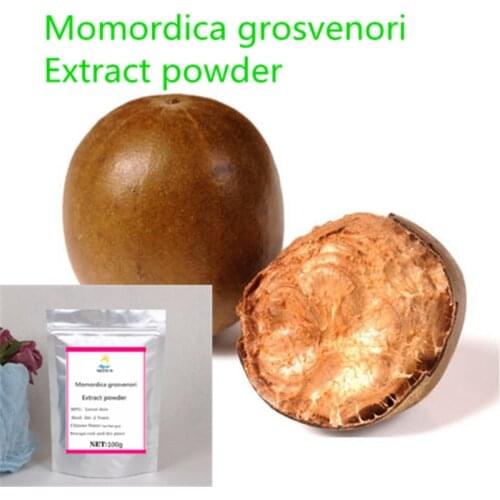 Monk Fruit Extract Powder 100% Organic Pure Natural Sweetener, Luo Han Guo, Sugar Substitute, Zero Calories