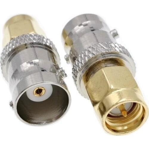 SMA Male Plug To BNC Female Jack Straight RF Connetor Adapter