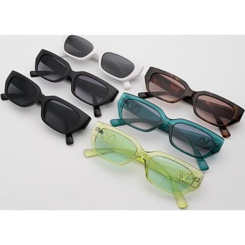 Retro Sexy Ladies Fashion Luxury Brand Design Travel Hip-hop Sunglasses Ladies Small Square Sunglasses European Style Sunglasses