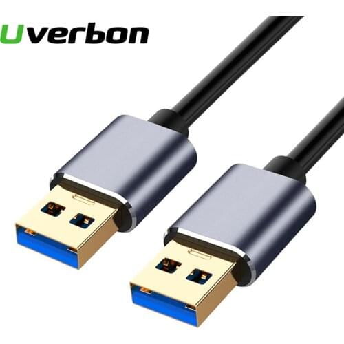 USB 3.0 Type A Male to USB Male Extension Cable Speed USB 3.0 Data Transfer Cable USB Extender Cable For PC Hard Disk Webcam