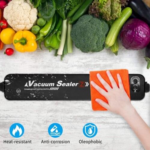KKmoon Vacuum Sealer Machine for Food Preservation Dry & Moist Food Saver with 10 Vacuum Bags Fresh-Keeping Food Sealing