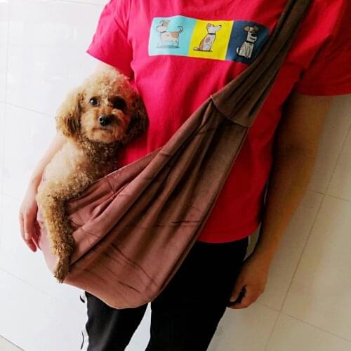 Luxury Pet Carrier Bag Slings Summer Autumn Puppy Dog Carrying Shoulder Bag for Small Animal Puppy Cat Travel BagTote