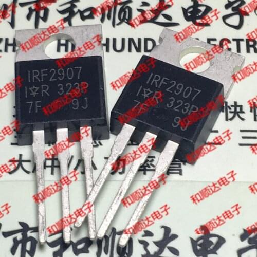 10pcs/lot IRF2907 New Spot TO-220 75V 170A