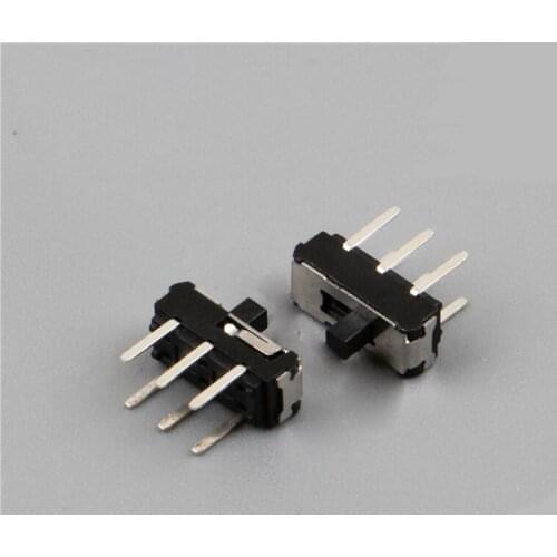 10pcs small dial switch 6 feet 2 pisitions flank switch micro switch Mini