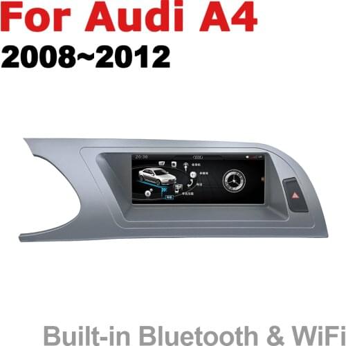 Android System Car DVD Radio For Audi A4 8K 2008~2012 IPS Mirror Screen GPS Navi Carplay WIFI Google BT Music