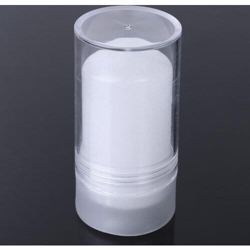 Y1UF 60g+120g Body Deodorant Crystal Alum Stick Portable Odor Remover Antiperspirant