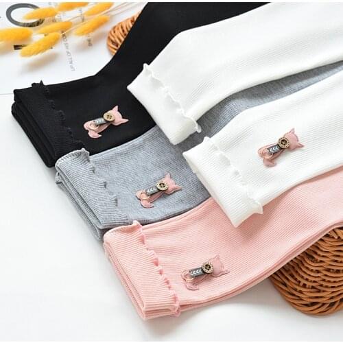 Girls leggings new spring baby spring and autumn girls pants western style baby childrens clothing
