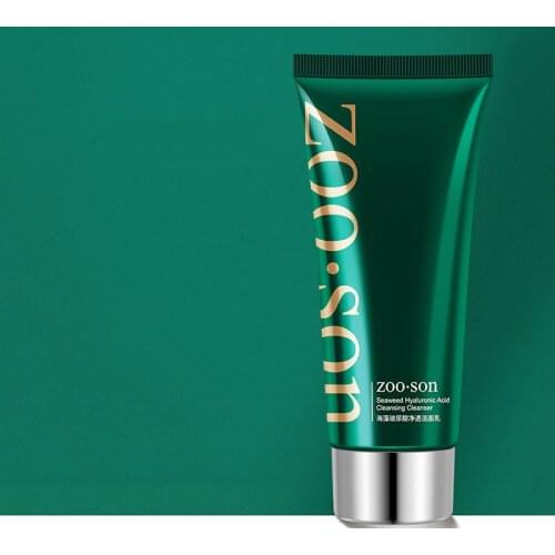 Seaweed Hyaluronic Acid Purifying Cleanser Gentle and Soothing Deep Oil Control Facial Cleanser 1Pc