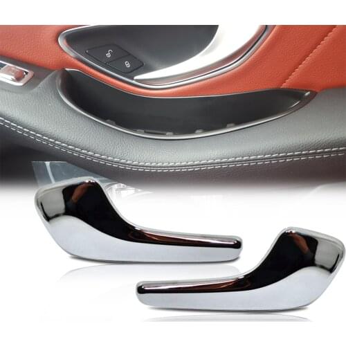 Push Pull Parts Easy Install Connecting Left Right Car Accessories Chrome Interior Door Handle Replacement For Vauxhall Corsa D