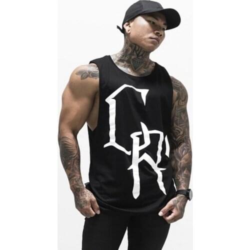 2020 New Bodybuilding Tank top Gyms Fitness Sleeveless Shirt Sweat-absorbing and breathable vest Male Summer Singlet Undershirt