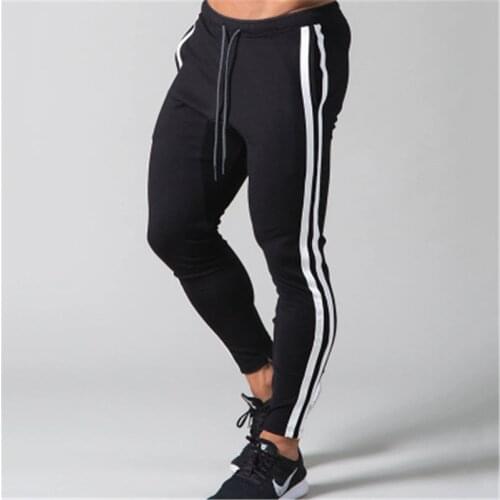 2021 New Fashion Mens Track Pants Long Trousers Tracksuit Fitness Workout Joggers Sweatpants Autumn Spring Hot Selling Pants