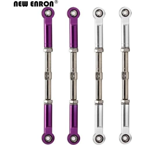 NEW ENRON 2Pcs 1:8 Harden Steel Adjustable Turnbuckles Push Rod #93535 FOR HPI 1/8 Savage Flux 2350 X XL 4.6 5.9 2.4 5SC 21 25