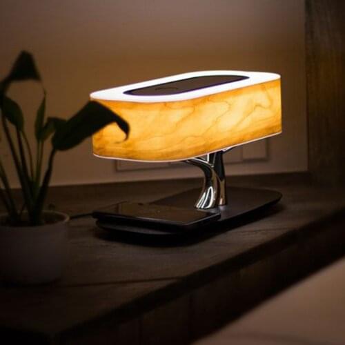 Bonsai Bedside Lamp with Bluetooth Speaker and Wireless Charging Station 5W