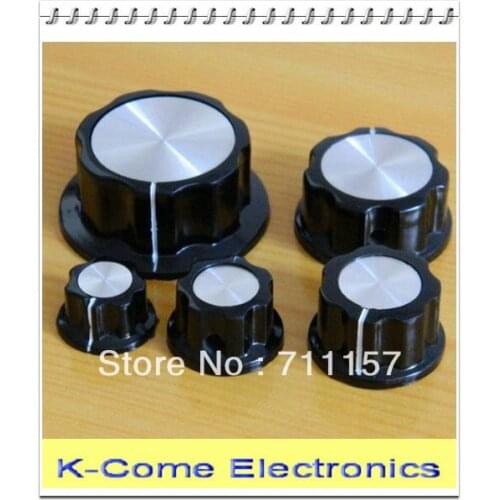Boss Pedal Replacement Control Knobs A04 33X16mm Skirted Knob Hole Diameter 6mm Bakelite knob For Shaft Rotary Pots Switch
