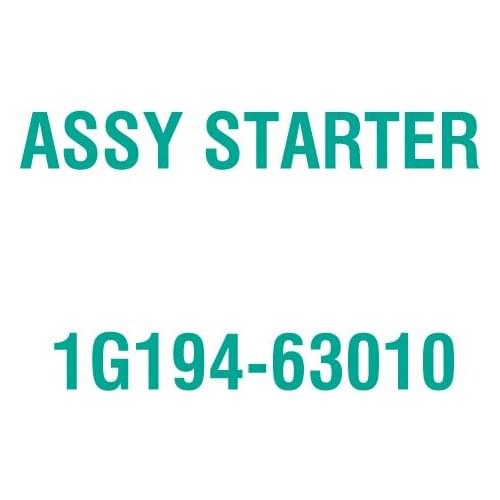 For Kubota 1G194-63010 ASSY STARTER