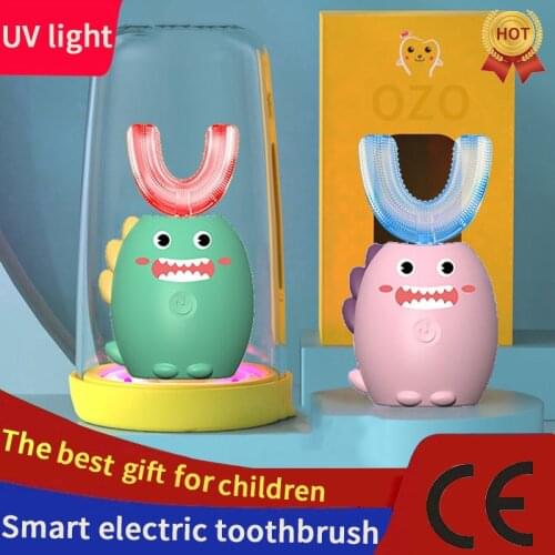 Sonic Kids Electric Toothbrush Smart 360 Degree Children Toothbrush Xiomi Soft Brush Cartoon Pattern Toothbrush Gift for Toddler