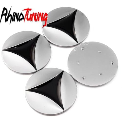 4Pcs 54mm Universal Rim Center Cover Badge Emblem Styling Zinc Alloy Quality Auto Parts