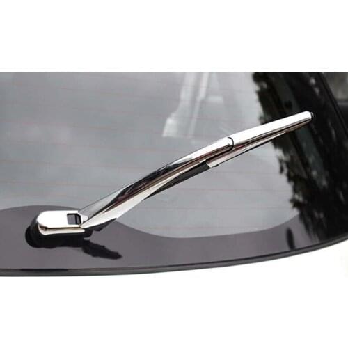 Car ABS Chrome plated Rear wiper cover trim For suzuk1 Vitara S-cross 2015-2018
