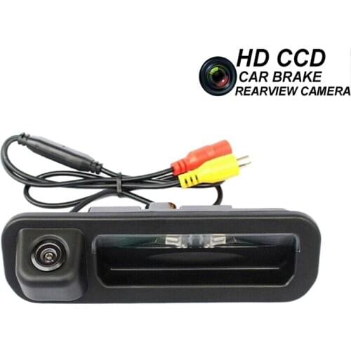 Vehicle Car Rear View Reverse Camera For Ford Focus 2012 2013 For Focus 3 Trunk Handle Auto Backup Parking Night Vision 1080P
