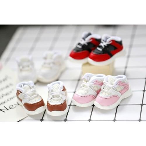 BJD doll shoes suitable for 1-6 size YOSD casual running shoes trendy old shoes doll accessories