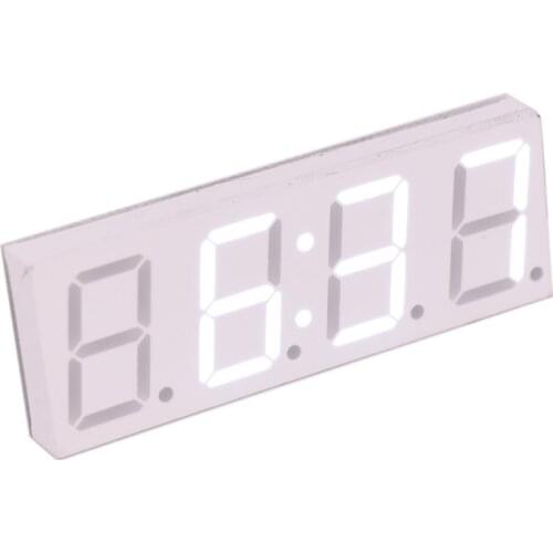 Taidacent 0.8 Inch Digital Tube Clock Module 7 Segment Display Clock DIY RX8025T Wireless Network Timing Electronic WIFI Clock