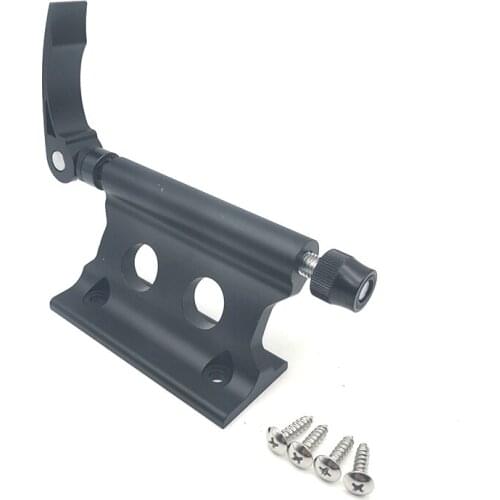 Black CNC Aluminum Bike Rack Carrier Quick-release For Car Truck Roof MTB Road