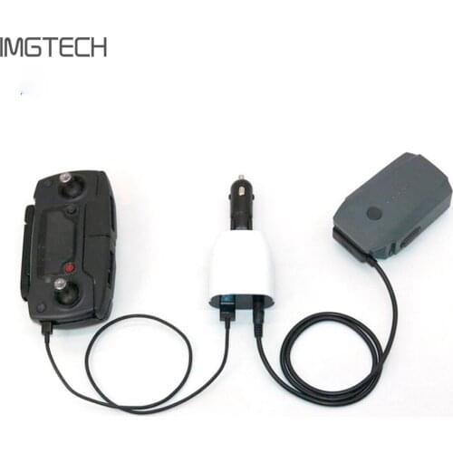 Intelligent Car charger battery & remote control portable charging digital display for DJI MAVIC pro Camera Drone Accessories