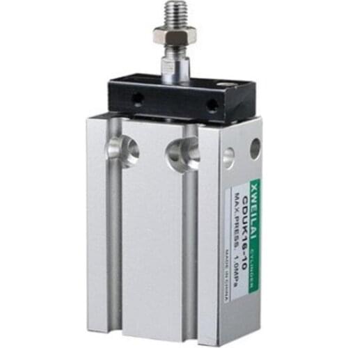 Pneumatic small free installation with guide rod cylinder CDUK20-5D-10D-15D-20D-25D-30D-70D