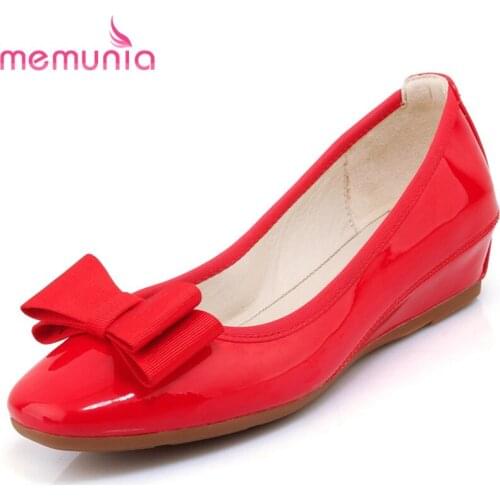 Кожаные туфли-лодочки MEMUNIA China At AliExpress