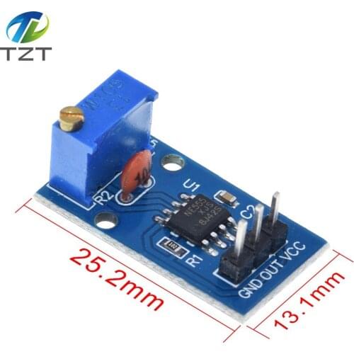 NE555 adjustable frequency pulse generator module For Arduino Smart Car