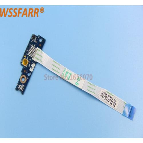 Original FOR Lenovo Z510 switch power botton board AILZB NS-A183 NBX00019100 AILZA POWER FPC 100% tested ok