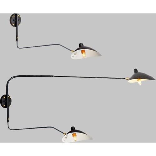 Industrial Wall Lamp Iron Vintage Wall Lamps For Living Room Bedroom Nordic Home Decor Luminaire Led Bedside Wall Light Fixtures