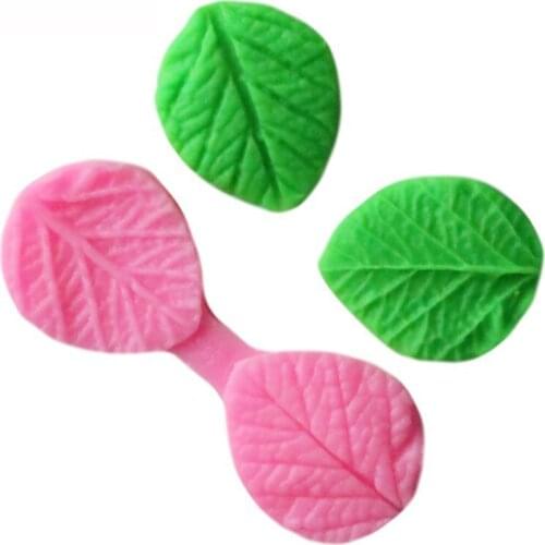 Flower leaves Petal Silicone Fondant Cake Chocolate Decor Baking Mold Tool
