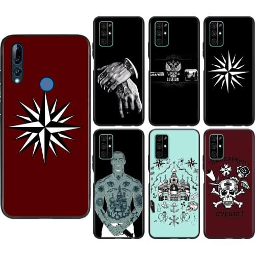 Silicone Cover Russian Mafia For Huawei Honor 9C 9A 9S 9X Lite 30 20 Pro V20 20S 9i 9N 8S 8C Phone Case