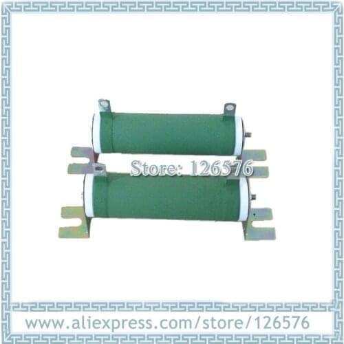 6pcs/lot Power 30w 40w 50w Any Resistance corrugated brake resistance, porcelain tube winding high power brake resistor