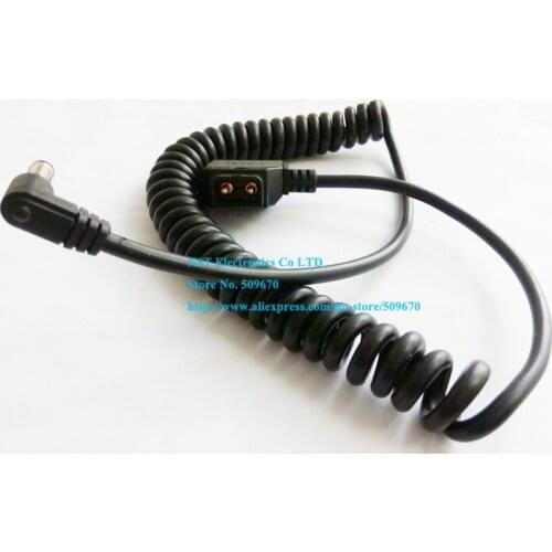 D-Tap Male to Angled DC 5.5x2.5MM Plug Stretch Spring Cable For DSLR Rig Power V-Mount Anton Battery,BMCC Cord/Free Shipping/5PC