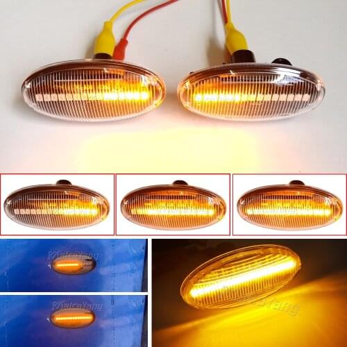 For Mazda 2 2003-2014 For Mazda 3 5 6 BT-50 MPV Car LED Dynamic Side Marker Indicator Sequential Blinker Lamp Turn Signal Light