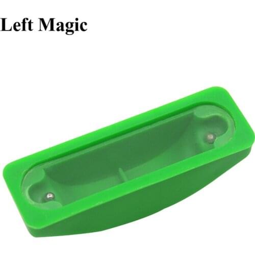 Two Beads Into The Hole Magic Tricks Box Magic Tricks Close Up Street Stage Props Magician Easy To Do Illusions Accessories