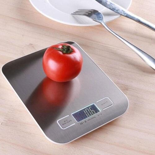 5k/10kg High Precision Lcd Display Mini Electronic Kitchen Kitchenscale Steel Stainless Scale Pocket Weight Scales Balance C5C4