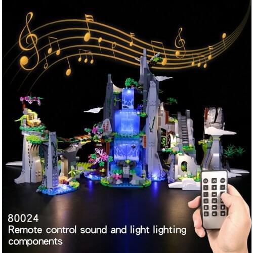 Remote Control LED Lighting Kit For 80024 Legend Huaguoshan (Only LED Light, No Block Kit)